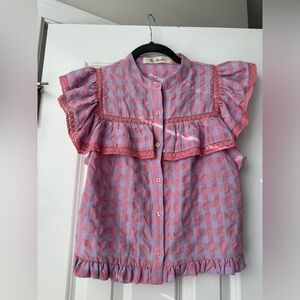 Pink boutique top